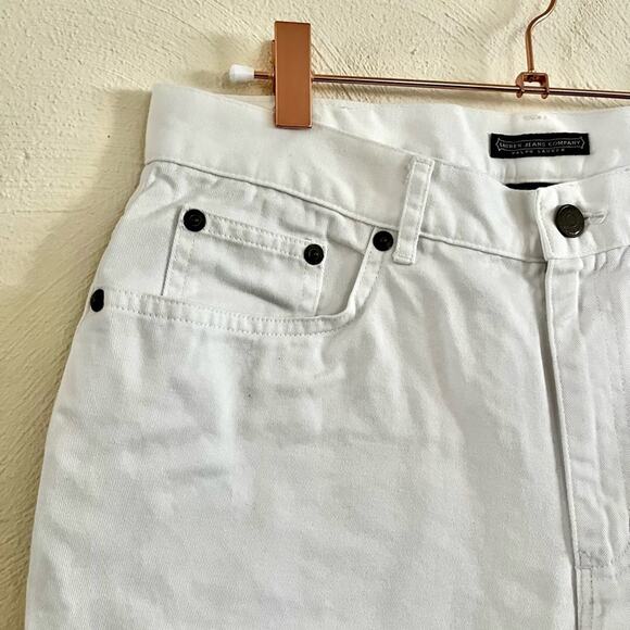 Vintage Ralph Lauren White Capri Jeans Pants Size 8 - Picture 4 of 6